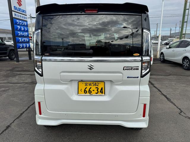 スペーシアカスタム ハイブリッドＸＳターボ　ハイブリッドＸＳターボ（４名）　４ＷＤ　全周囲モニター　下廻り防錆済　ボディーコーテイング済　ＥＴＣ　ドラレコ（6枚目）