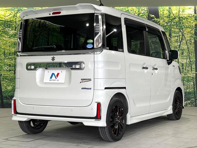 ハイブリッドXSターボ 4WD ターボ SDナビ 両側電動ドア 禁煙車 バックカメラ Bluetooth 衝突軽減装置 クルコン LEDヘッドライト シートヒーター パドルシフト ハイビームアシスト プッシュスタート(18枚目)
