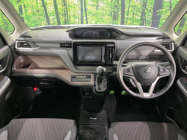 ソリオバンディット ハイブリッドＭＶ　４ＷＤ　両側電動スライド　衝突軽減装置　禁煙車　純正８型ナビ　アダプティブクルーズ　バックカメラ　ＥＴＣ　Ｂｌｕｅｔｏｏｔｈ　前席シートヒーター　ＬＥＤヘッド　クリアランスソナー　オートハイビーム（2枚目）