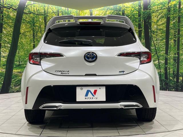 カローラスポーツ ハイブリッドＧ　スタイルパッケージ　衝突軽減装置　禁煙車　純正８型ディスプレイオーディオ　レーダークルーズ　寒冷地仕様　バックカメラ　ＥＴＣ　Ｂｌｕｅｔｏｏｔｈ　フルセグ　ハーフレザーシート　ＬＥＤヘッド　クリアランスソナー（16枚目）