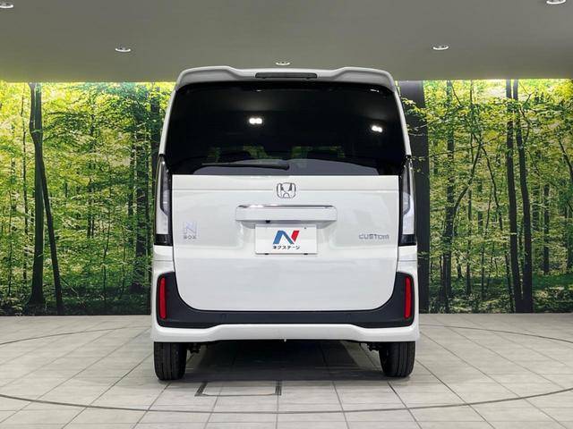 Ｎ－ＢＯＸカスタム ベースグレード　届出済未使用車　両側電動ドア　バックカメラ　衝突被害軽減システム　レーダークルーズ　コーナーセンサー　スマートキー　ＬＥＤヘッド　オートハイビーム　オートライト　オートエアコン　純正１４インチアルミ（23枚目）