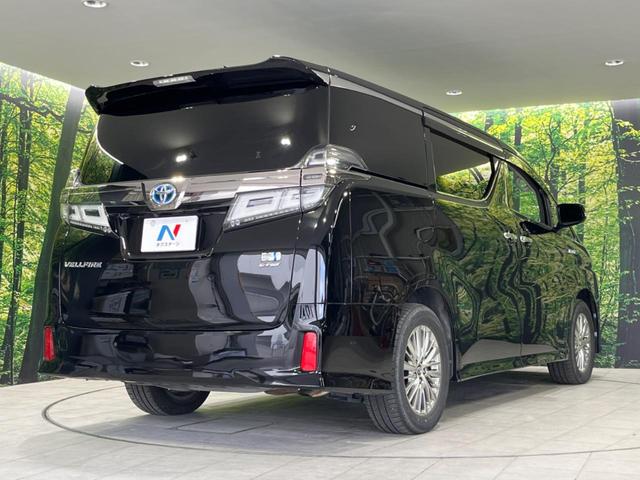 ヴェルファイアハイブリッド ＺＲ　４ＷＤ　両側電動ドア　ＳＤナビ　後席モニター　バックカメラ　衝突被害軽減システム　禁煙車　電動リアゲート　レザーシート　前席シートエアコン　ドラレコ　コーナーセンサー　ＬＥＤヘッド　ＥＴＣ２．０（24枚目）