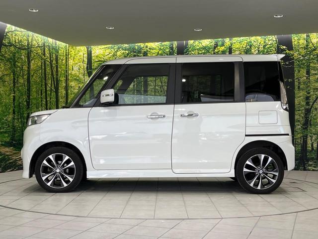 スペーシアカスタムZ ターボ 4WD ターボ 両側電動スライドドア 純正ナビ 全周囲カメラ デュアルカメラブレーキサポート 禁煙車 シートヒーター レーンキープ スマートキー HIDヘッド  クルコン 車線逸脱警報(38枚目)