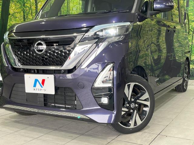 ルークス ハイウェイスター　Ｇターボプロパイロットエディション　ターボ　４ＷＤ　両側電動スライド　プロパイロット　衝突軽減装置　禁煙車　純正９型ナビ　全周囲カメラ　ＥＴＣ　Ｂｌｕｅｔｏｏｔｈ　フルセグ　ドラレコ　スマートキー　シートヒーター　ＬＥＤヘッド（14枚目）
