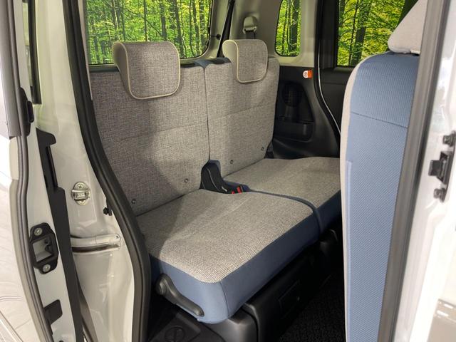 ムーヴキャンバス ストライプスG SDナビ バックカメラ ETC 両側電動ドア 禁煙車 衝突被害軽減システム  コーナーセンサー スマートキー LEDヘッド オートハイビーム オートライト オートエアコン 純正14インチアルミ(10枚目)