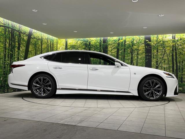 LS LS500 Fスポーツ 4WD 純正ナビ 全周囲カメラ 衝突被害軽減システム レーダークルーズ 禁煙車 電動リアゲート 白レザーシート 全席シートヒーター 前席シートエアコン ドラレコ コーナーセンサー スマートキー(31枚目)