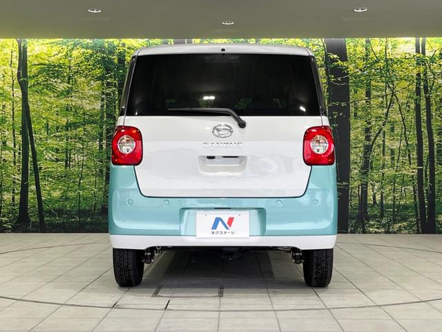 ムーヴキャンバス ストライプスG 両側電動ドア SDナビ バックカメラ 衝突被害軽減システム 禁煙車 コーナーセンサー スマートキー LEDヘッド オートハイビーム オートライト オートエアコン CD DVD再生 フルセグ(16枚目)