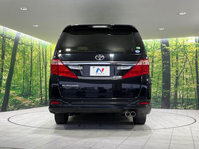 アルファード 240G 4WD TRDエアロ 両側電動ドア 純正HDDナビ 後席モニター バックカメラ 禁煙車 電動リアゲート コーナーセンサー スマートキー HIDヘッド ビルトインETC クルコン オートライト(16枚目)