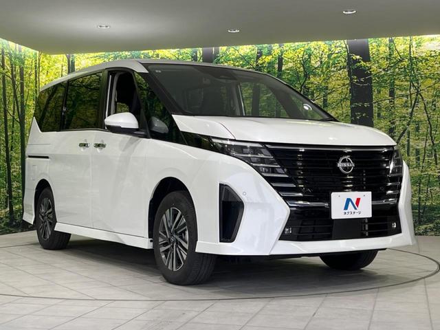 セレナ ハイウェイスターＶ　４ＷＤ　両側電動ドア　全周囲カメラ　衝突被害軽減システム　レーダークルーズ　禁煙車　コーナーセンサー　スマートキー　ＬＥＤヘッド　ＥＴＣ２．０　オートハイビーム　車線逸脱警報　オートライト（16枚目）