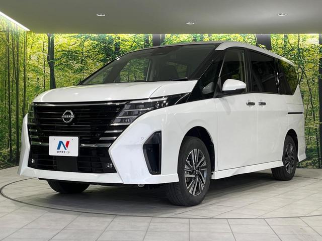 セレナ ハイウェイスターＶ　４ＷＤ　両側電動ドア　全周囲カメラ　衝突被害軽減システム　レーダークルーズ　禁煙車　コーナーセンサー　スマートキー　ＬＥＤヘッド　ＥＴＣ２．０　オートハイビーム　車線逸脱警報　オートライト（37枚目）