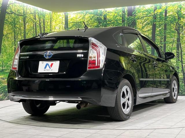 プリウス S 禁煙車 スマートキー HIDヘッド オートライト オートエアコン 純正オーディオ CD 純正アルミ 盗難防止システム プライバシーガラス(17枚目)