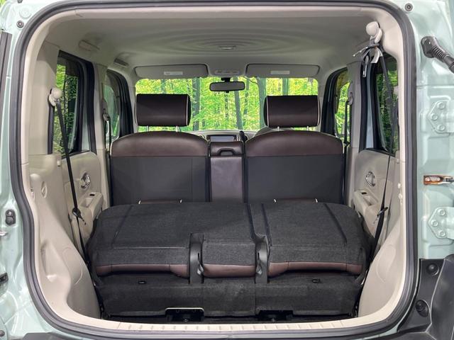 キューブ コダワリセレクション 純正SDナビ バックカメラ ETC Bluetooth CD DVD再生 地デジ 禁煙車 スマートキー オートライト オートエアコン レザーシート アイドリングストップ(11枚目)