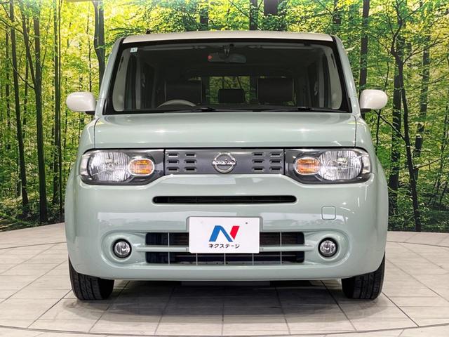 キューブ コダワリセレクション 純正SDナビ バックカメラ ETC Bluetooth CD DVD再生 地デジ 禁煙車 スマートキー オートライト オートエアコン レザーシート アイドリングストップ(15枚目)