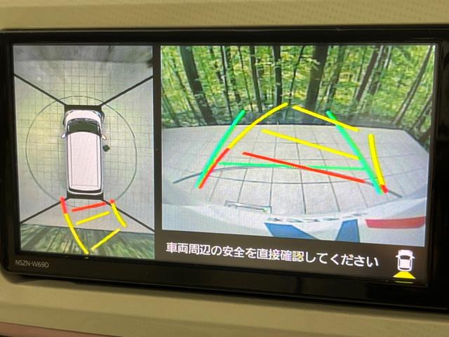 ムーヴキャンバス Ｘメイクアップリミテッド　ＳＡＩＩＩ　純正ナビ　両側電動ドア　全周囲カメラ　衝突被害軽減システム　禁煙車　ドラレコ　スマートキー　オートハイビーム　オートライト　オートエアコン　Ｂｌｕｅｔｏｏｔｈ　ＣＤ　ＤＶＤ再生　フルセグ（4枚目）
