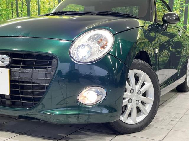 コペン セロ メモリーナビ バックカメラ 禁煙車 ドラレコ スマートキー LEDヘッド ETC オートエアコン 純正15インチアルミ Bluetooth CD DVD再生 フルセグ 革巻きステアリング(11枚目)