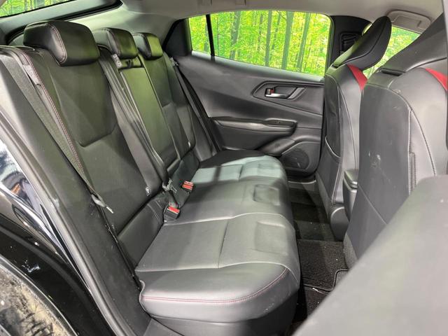 プリウス Z 純正12.3型ナビ 全周囲カメラ モデリスタアルミ 衝突被害軽減システム 100V電源 レーダークルーズ 禁煙車 ハーフレザーシート パワーシート ドラレコ スマートキー ETC2.0(9枚目)