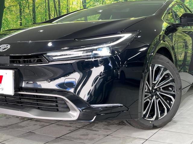 プリウス Z 純正12.3型ナビ 全周囲カメラ モデリスタアルミ 衝突被害軽減システム 100V電源 レーダークルーズ 禁煙車 ハーフレザーシート パワーシート ドラレコ スマートキー ETC2.0(12枚目)