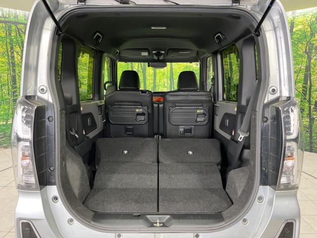 普段のお買い物や通勤、送迎等に十分な荷室スペースを確保しております。セカンドシートを倒すと、大きな荷物の積載も可能です♪