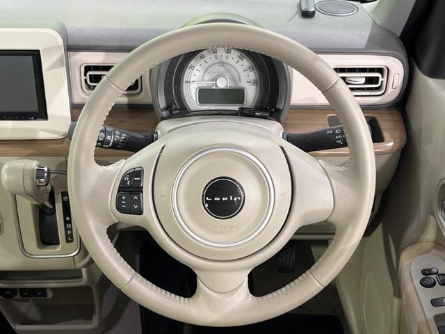 アルトラパン X 4WD SDナビ 全周囲カメラ 衝突軽減システム 禁煙車 ドラレコ コーナーセンサー スマートキー HIDヘッド シートヒーター 車線逸脱警報 オートライト オートエアコン 純正14インチアルミ(11枚目)