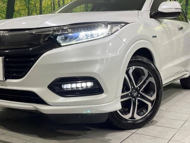 ヴェゼル ハイブリッドZ・ホンダセンシング 純正ナビ バックカメラ 衝突被害軽減システム レーダークルーズ 禁煙車  シートヒーター スマートキー LEDヘッド ETC 車線逸脱警報 オートライト デュアルエアコン 電動パーキングブレーキ(13枚目)