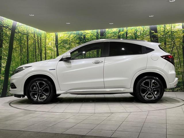 ヴェゼル ハイブリッドZ・ホンダセンシング 純正ナビ バックカメラ 衝突被害軽減システム レーダークルーズ 禁煙車  シートヒーター スマートキー LEDヘッド ETC 車線逸脱警報 オートライト デュアルエアコン 電動パーキングブレーキ(56枚目)