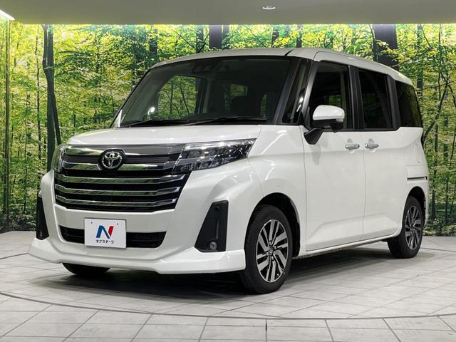 ルーミー カスタムG 4WD 両側電動ドア SDナビ バックカメラ 衝突被害軽減システム レーダークルーズ 禁煙車 コーナーセンサー スマートキー LEDヘッド ETC オートライト オートエアコン 純正14インチアルミ(26枚目)