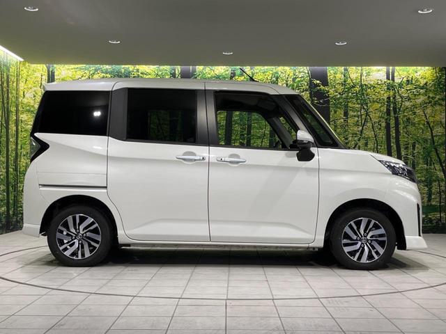 ルーミー カスタムG 4WD 両側電動ドア SDナビ バックカメラ 衝突被害軽減システム レーダークルーズ 禁煙車 コーナーセンサー スマートキー LEDヘッド ETC オートライト オートエアコン 純正14インチアルミ(27枚目)