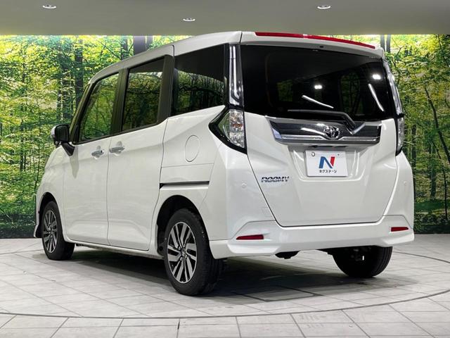 ルーミー カスタムG 4WD 両側電動ドア SDナビ バックカメラ 衝突被害軽減システム レーダークルーズ 禁煙車 コーナーセンサー スマートキー LEDヘッド ETC オートライト オートエアコン 純正14インチアルミ(29枚目)