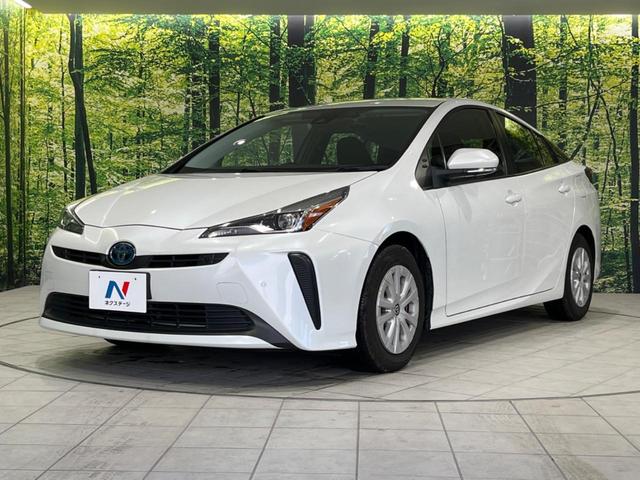 プリウス S 禁煙車 後期型 純正8型ディスプレイオーディオ バックカメラ Bluetooth接続 衝突軽減装置 レーダークルコン LEDヘッドライト オートハイビーム オートエアコン 革巻きステアリング ETC(21枚目)