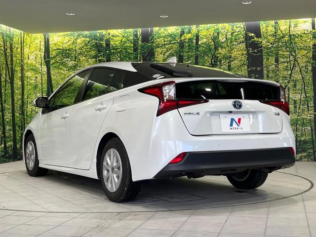 プリウス S 禁煙車 後期型 純正8型ディスプレイオーディオ バックカメラ Bluetooth接続 衝突軽減装置 レーダークルコン LEDヘッドライト オートハイビーム オートエアコン 革巻きステアリング ETC(24枚目)