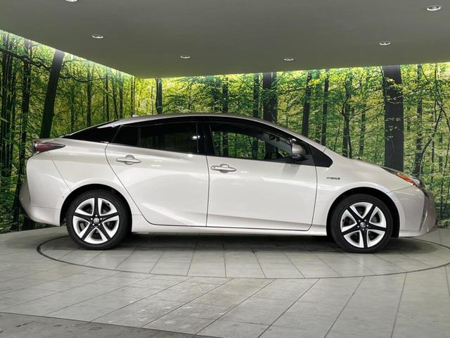 プリウス A 4wd 純正SDナビ バックカメラ ドラレコ 禁煙車 ビルトインETC レーダークルーズ コーナーセンサー スマートキー LEDヘッド オートハイビーム オートライト オートエアコン(26枚目)