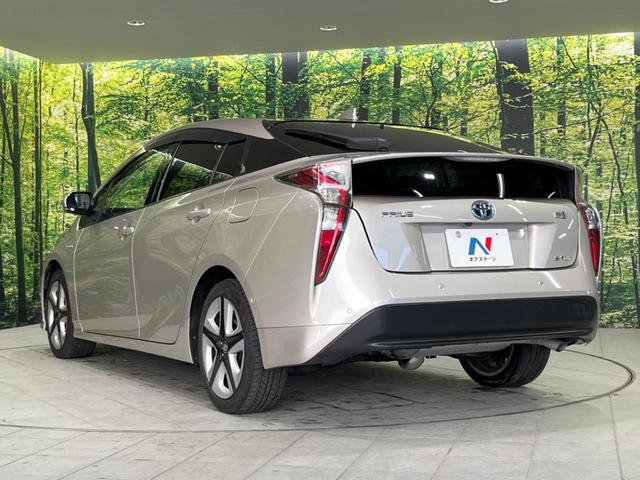 プリウス A 4wd 純正SDナビ バックカメラ ドラレコ 禁煙車 ビルトインETC レーダークルーズ コーナーセンサー スマートキー LEDヘッド オートハイビーム オートライト オートエアコン(27枚目)