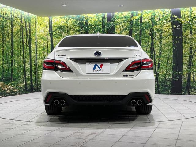 クラウンハイブリッド RS Four 4WD 禁煙車 バックカメラ 衝突被害軽減システム レーダークルーズ ドラレコ コーナーセンサー スマートキー LEDヘッド ビルトインETC オートハイビーム オートライト(15枚目)