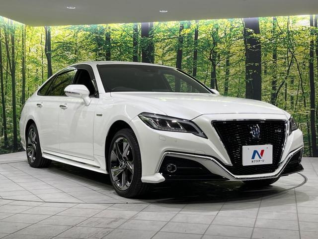 クラウンハイブリッド RS Four 4WD 禁煙車 バックカメラ 衝突被害軽減システム レーダークルーズ ドラレコ コーナーセンサー スマートキー LEDヘッド ビルトインETC オートハイビーム オートライト(16枚目)