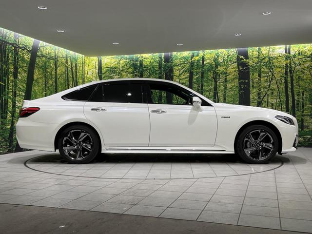 クラウンハイブリッド RS Four 4WD 禁煙車 バックカメラ 衝突被害軽減システム レーダークルーズ ドラレコ コーナーセンサー スマートキー LEDヘッド ビルトインETC オートハイビーム オートライト(29枚目)