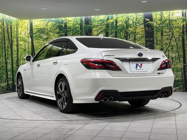 クラウンハイブリッド RS Four 4WD 禁煙車 バックカメラ 衝突被害軽減システム レーダークルーズ ドラレコ コーナーセンサー スマートキー LEDヘッド ビルトインETC オートハイビーム オートライト(30枚目)