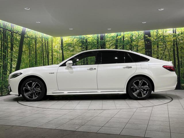 クラウンハイブリッド RS Four 4WD 禁煙車 バックカメラ 衝突被害軽減システム レーダークルーズ ドラレコ コーナーセンサー スマートキー LEDヘッド ビルトインETC オートハイビーム オートライト(31枚目)