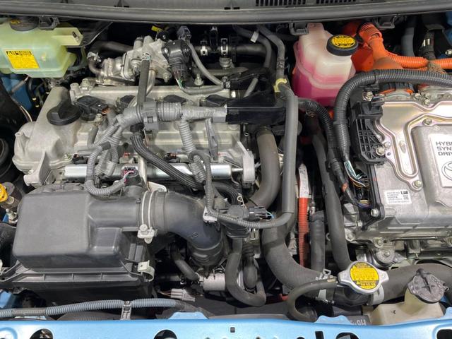 アクア Ｓ　禁煙車　純正ＳＤナビ　バックカメラ　Ｂｌｕｅｔｏｏｔｈ接続　ＣＤ／ＤＶＤ再生　地デジ　ＬＥＤヘッドライト　オートライト　前席シートヒーター　横滑り防止装置　オートエアコン　スマートキー　１４インチＡＷ（18枚目）