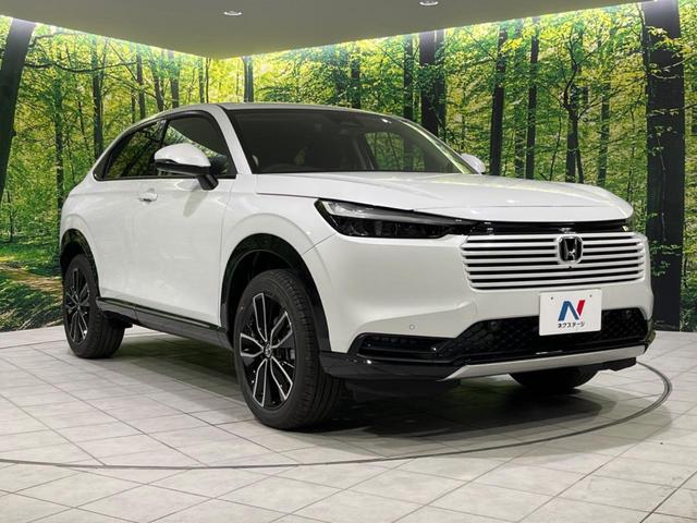 ヴェゼル e:HEV Z 全周囲カメラ 純正9型ナビ 衝突軽減 電動リアゲート ハーフレザーシート コーナーセンサー スマートキー LEDヘッド ETC2.0 純正18インチアルミ オートハイビーム オートライト(16枚目)