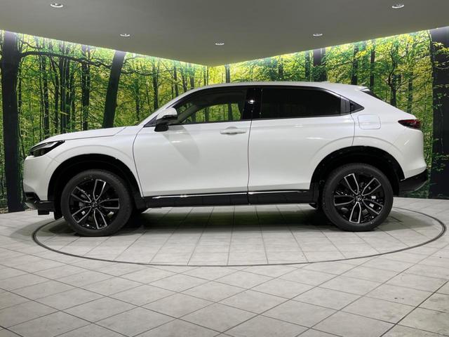 ヴェゼル e:HEV Z 全周囲カメラ 純正9型ナビ 衝突軽減 電動リアゲート ハーフレザーシート コーナーセンサー スマートキー LEDヘッド ETC2.0 純正18インチアルミ オートハイビーム オートライト(55枚目)