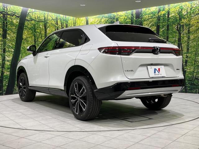 ヴェゼル e:HEV Z 全周囲カメラ 純正9型ナビ 衝突軽減 電動リアゲート ハーフレザーシート コーナーセンサー スマートキー LEDヘッド ETC2.0 純正18インチアルミ オートハイビーム オートライト(56枚目)