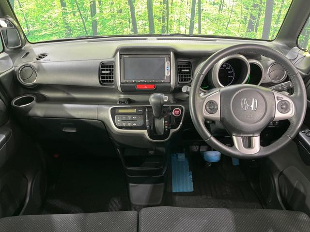 Ｎ－ＢＯＸ Ｇ　ターボＳＳパッケージ　両側電動ドア　バックカメラ　衝突被害軽減システム　禁煙車　スマートキー　ＨＩＤヘッド　ＥＴＣ　クルコン　純正１４インチアルミ　オートライト　オートエアコン　Ｂｌｕｅｔｏｏｔｈ　ＣＤ　ＤＶＤ再生（2枚目）