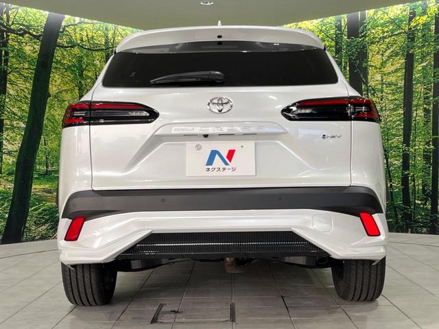 カローラクロス ハイブリッド　Ｚ　４ＷＤ　禁煙車　現行型　モデリスタエアロ　調光パノマラルーフ　純正１０．５型ナビ　全周囲カメラ　フルセグ　Ｂｌｕｅｔｏｏｔｈ接続　衝突軽減装置　ＬＥＤヘッド／フォグ　シーケンシャルターンランプ　ＥＴＣ（15枚目）