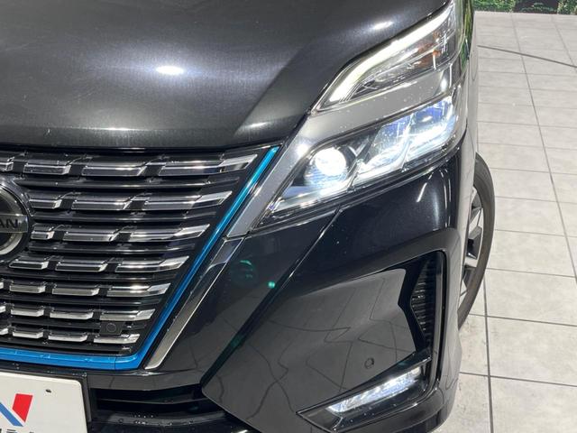 セレナ e-パワー ハイウェイスターV 純正10型ナビ 後席モニター 全周囲カメラ 両側電動ドア 衝突被害軽減 ドラレコ ETC レーダークルーズ 禁煙車 ハーフレザーシート コーナーセンサー スマートキー LEDヘッド(13枚目)