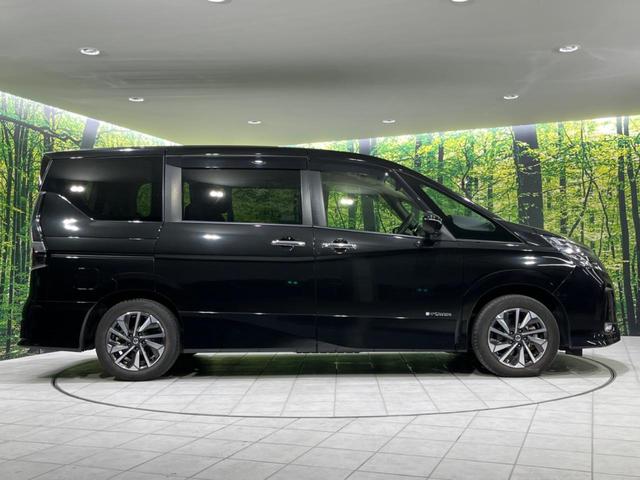 セレナ e-パワー ハイウェイスターV 純正10型ナビ 後席モニター 全周囲カメラ 両側電動ドア 衝突被害軽減 ドラレコ ETC レーダークルーズ 禁煙車 ハーフレザーシート コーナーセンサー スマートキー LEDヘッド(27枚目)