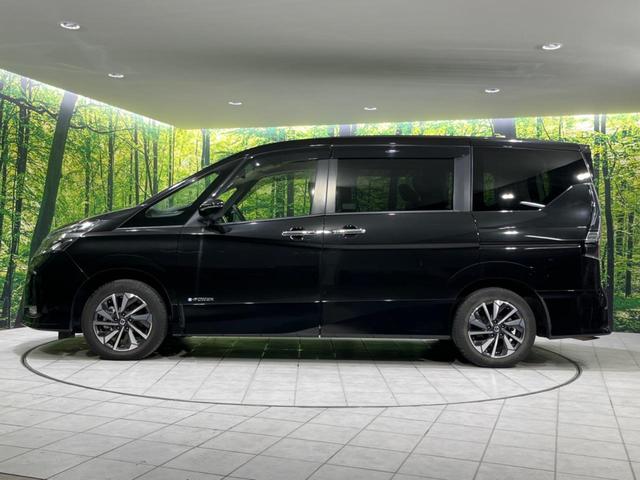 セレナ e-パワー ハイウェイスターV 純正10型ナビ 後席モニター 全周囲カメラ 両側電動ドア 衝突被害軽減 ドラレコ ETC レーダークルーズ 禁煙車 ハーフレザーシート コーナーセンサー スマートキー LEDヘッド(28枚目)
