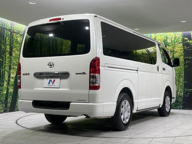 ハイエースバン ロングスーパーＧＬ　両側電動スライドドア　ＡＬＰＩＮＥ製ＳＤナビ　バックカメラ　寒冷地仕様　禁煙車　衝突軽減装置　ＥＴＣ　スマートキー　オートライト　オートエアコン　ＬＥＤヘッドライト　ＬＥＤフォグ　ドアバイザー（18枚目）