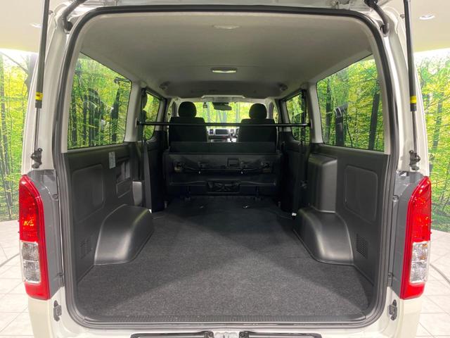 ハイエースバン ロングスーパーＧＬ　両側電動スライドドア　ＡＬＰＩＮＥ製ＳＤナビ　バックカメラ　寒冷地仕様　禁煙車　衝突軽減装置　ＥＴＣ　スマートキー　オートライト　オートエアコン　ＬＥＤヘッドライト　ＬＥＤフォグ　ドアバイザー（47枚目）