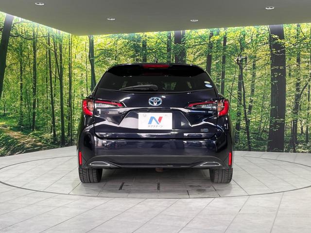 カローラツーリング ハイブリッド ダブルバイビー 4WD 衝突軽減装置 ディスプレイオーディオ バックカメラ レーダークルーズ ETC Bluetooth 合皮シート LEDヘッド オートマチックハイビーム スマートキー 革巻きステアリング(15枚目)