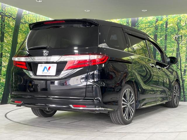 オデッセイ アブソルート・ＥＸ　前期　純正ナビ　後席モニター　７人乗　両側電動スライド　衝突軽減　禁煙車　全周囲カメラ　ＥＴＣ　Ｂｌｕｅｔｏｏｔｈ　ドラレコ　スマートキー　パワーシート　ＬＥＤヘッド　オートライト　純正１８インチＡＷ（18枚目）